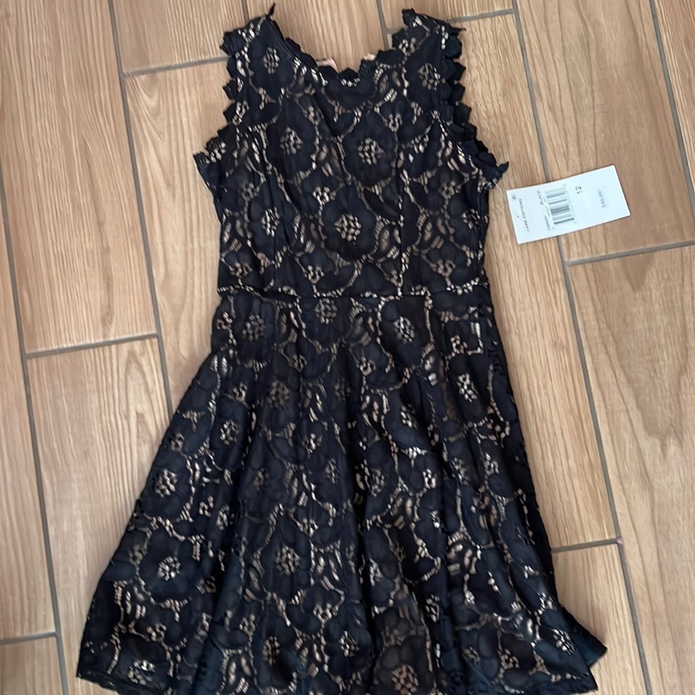 Rare Editions Two Tone Fit & Flare dress - NWT size 12